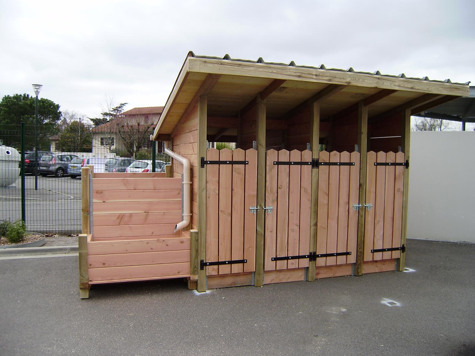 pavillon de compostage à Blagnac